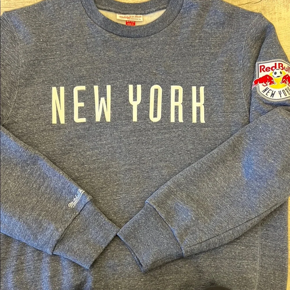 Mitchell & Ness MLS New York Red Bulls Playoff Win‎ Crew Men’s Size 2XL